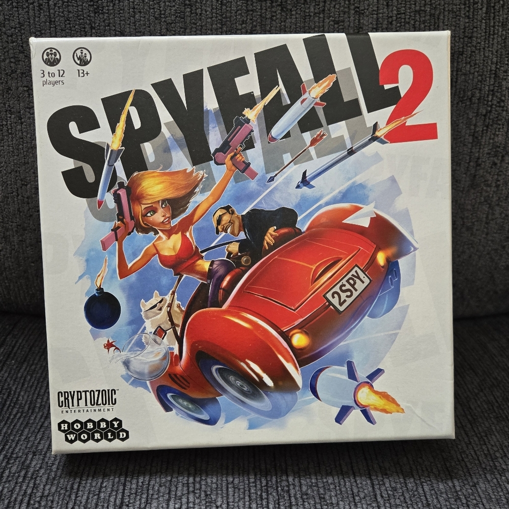 Spyfall 2 Cryptozoic Entertainment, Hobby World Card Game Board Game